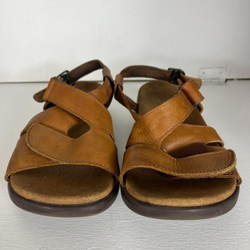 SAS Shoes Huggy Sandals Adjustable Caramel Tripad Comfort Brown Women's Size 9 - Picture 3 of 14